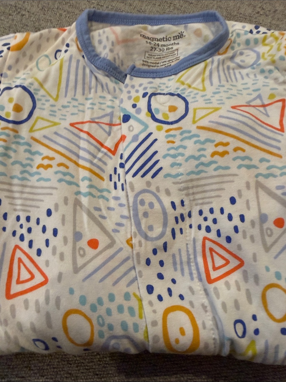 Magnetic Me, 94% Modal/6% Spandex Mix, Toddler PJ 18-24 months. Like New!